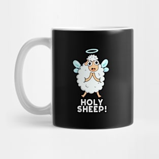 Holy Sheep Cute Animal Pun Mug